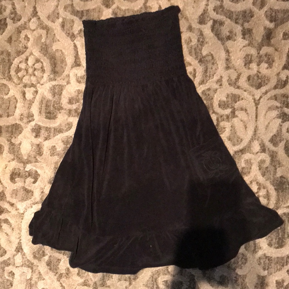 Juicy couture terry cloth smocked coverup